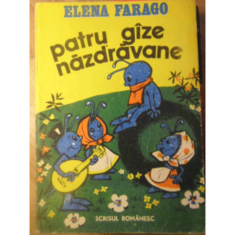 PATRU GAZE NAZDRAVANE. ILUSTRATIA: OLIMP VARASTEANU