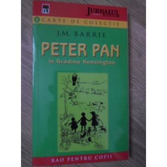 PETER PAN IN GRADINA KENSINGTON