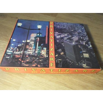 PRIVATIZARE. JOC TIP MONOPOLY, DE COLECTIE, ANII 1990