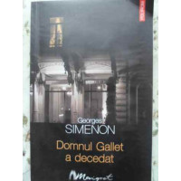 DOMNUL GALLET A DECEDAT DOMNUL GALLET A DECEDAT