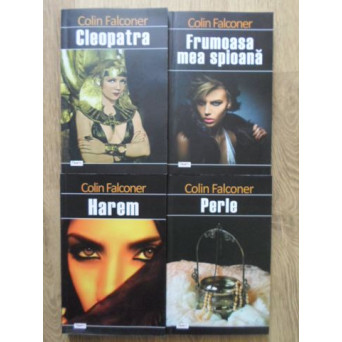 LOT 4 CARTI COLIN FALCONER (CLEOPATRA, PERLA, HAREM, FRUMOASA MEA SPIOANA)