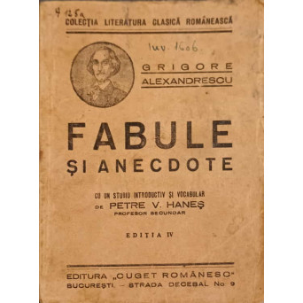 FABULE SI ANECDOTE