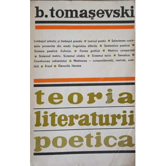 TEORIA LITERARA POETICA