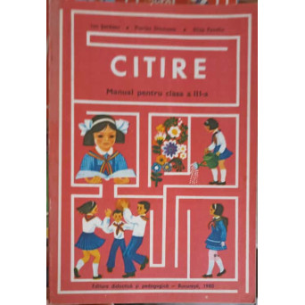 CITIRE, MANUAL PENTRU CLASA A III-A