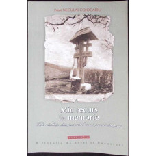 MIC RECURS LA MEMORIE