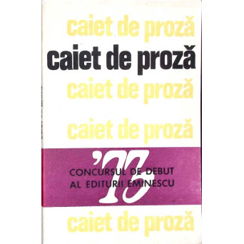 CAIETE DE PROZA 1973