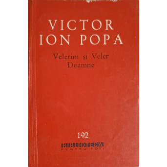 VELERIM SI VELER DOAMNE