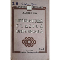 LITERATURA CLASICA UNIVERSALA VOL.1