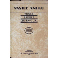 PROZA ESEURI INTERVIURI