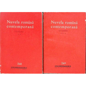 NUVELA ROMANA CONTEMPORANA VOL.2-3