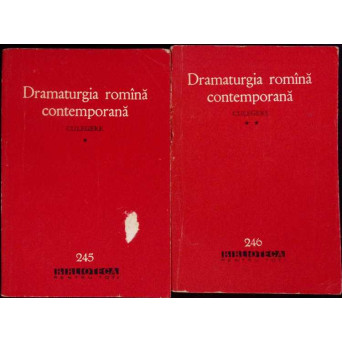 DRAMATURGIA ROMANA CONTEMPORANA. CULEGERE VOL.1-2