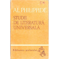 STUDII DE LITERATURA UNIVERSALA STUDII DE LITERATURA UNIVERSALA