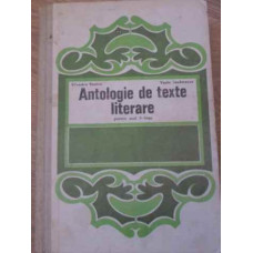 ANTOLOGIE DE TEXTE LITERARE PENTRU ANUL II-LICEU