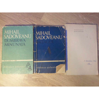HANU ANCUTEI. BALTAGUL. DUMBRAVA MINUNATA
