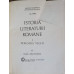 ISTORIA LITERATURII ROMANE VOL.1 PERIOADA VECHE