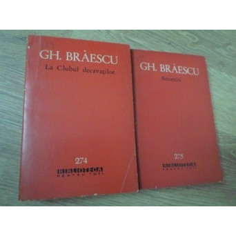 LA CLUBUL DECAVATILOR. AMINTIRI VOL.1-2