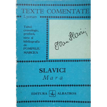 MARA, TEXTE COMENTATE