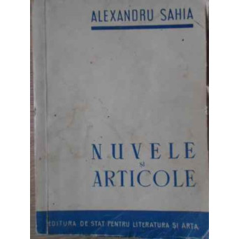 NUVELE SI ARTICOLE