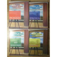 O ANTOLOGIE A LITERATURII GALATENE CONTEMPORANE VOL.1-4 POEZIE. PROZA. ESEU/DRAMATURGIE. UMOR