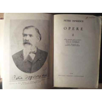 OPERE VOL.1 EDITIE INGRIJITA DE ARISTITA AVRAMESCU (PUTIN UZATA)