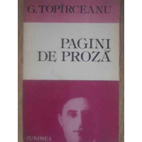 PAGINI DE PROZA PAGINI DE PROZA