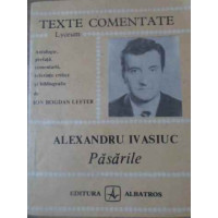 PASARILE. TEXTE COMENTATE PASARILE. TEXTE COMENTATE