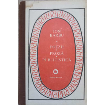 POEZII. PROZA. PUBLICISTICA
