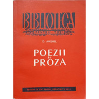 POEZII SI PROZA POEZII SI PROZA