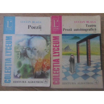 POEZII. TEATRU. PROZA AUTOBIOGRAFICA VOL.1-2