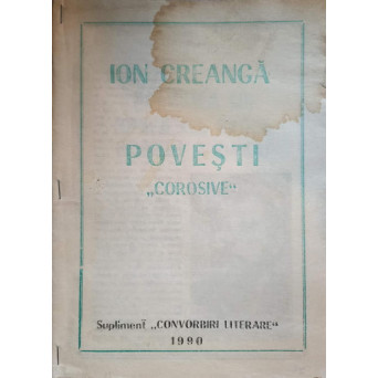 POVESTI "COROSIVE"