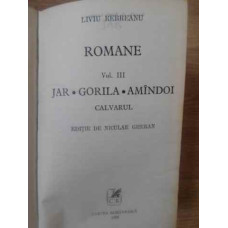 ROMANE VOL.3 JAR  GORILA  AMINDOI CALVARUL