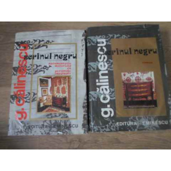 SCRINUL NEGRU VOL.1-2 ROMANUL. DOCUMENTATIE MATERIALA CU PERSONAJE IMAGINARE