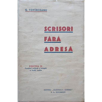 SCRISORI FARA ADRESA