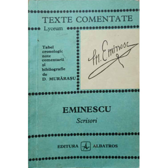 SCRISORI. TEXTE COMENTATE