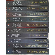 LOT 10 VOLUME SERIA ULTIMUL REGAT DE BERNARD CORNWELL