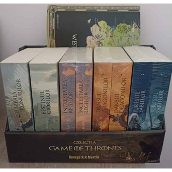 SET BOX 5 VOLUME/8 CARTI URZEALA TRONURILOR (EDITIE INTEGRALA)