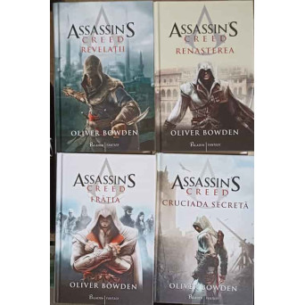SERIA ASSASSIN'S VOL.1-4 REVELATII, RENASTEREA, CRUCIADA SECRETA, FRATIA