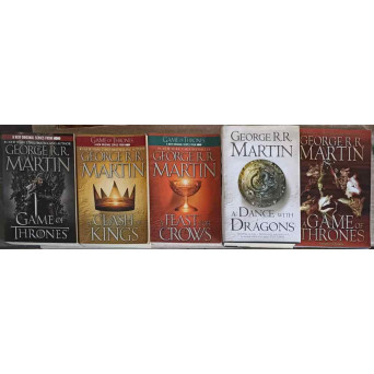 LOT URZEALA TRONURILOR VOL.1-2, 4-5 + REVISTA CU BENZI DESENATE