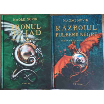 TEMERAIRE: CARTEA 2 SI 3: RAZBOIUL PULBERII NEGRE, TRONUL DE JAD