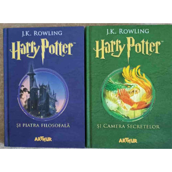 HARRY POTTER VOL.1-2: HARRY POTTER SI PIATRA FILOSOFALA, HARRY POTTER SI CAMERA SECRETELOR