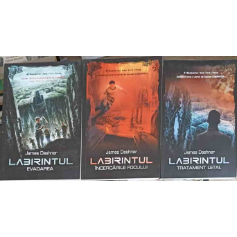 LABIRINTUL VOL.1-3 EVADAREA, INCERCARILE FOCULUI, TRATAMENT LETAL