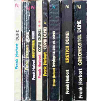 CICLUL DUNE VOL.1-6 (8 CARTI - COMPLETA) DUNE. MANTUITORUL DUNEI. COPIII DUNEI. IMPARATUL-ZEU AL DUNEI. ERETICII DUNEI. CANONICATUL DUNEI CICLUL DUNE VOL.1-6 (8 CARTI - COMPLETA) DUNE. MANTUITORUL DUNEI. COPIII DUNEI. IMPARATUL-ZEU AL DUNEI. ERETICII DUNEI. CANONICATUL DUNEI