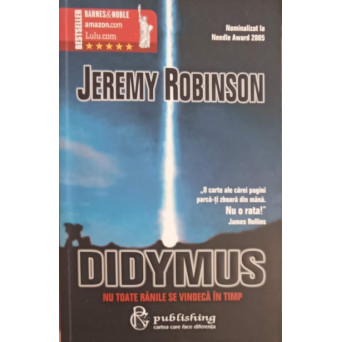 DIDYMUS, NU TOATE RANILE SE VINDECA IN TIMP