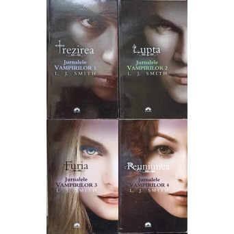 JURNALELE VAMPIRILOR VOL.1-4 TREZIREA. LUPTA. FURIA. REUNIUNEA