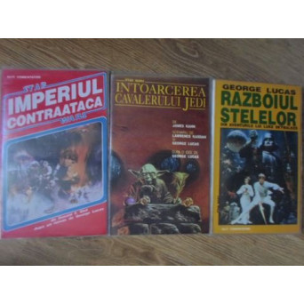 STAR WARS VOL.1-3 IMPERIUL CONTRAATACA, INTOARCEREA CAVALERULUI JEDI, RAZBOIUL STELELOR