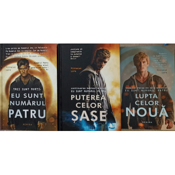 EU SUNT NUMARUL PATRU. PUTEREA CELOR SASE. LUPTA CELOR NOUA VOL.1-3