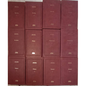 OPERE COMPLETE JAMES CLAVELL (12 CARTI - EDITIE DE LUX ADEVARUL LEGATA IN PIELE)