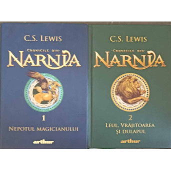 CRONICILE DIN NARNIA VOL.1-2 NEPOTUL MAGICIANULUI. LEUL, VRAJITOAREA SI DULAPUL