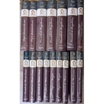 LOT 16 OPERE ALESE, COLECTIA ALEXANDRE DUMAS, ADEVARUL (VOL.1-9, 14-20)