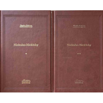 NICHOLAS NICKLEBY VOL.1-2 (EDITIE DE LUX LEGATA IN PIELE)